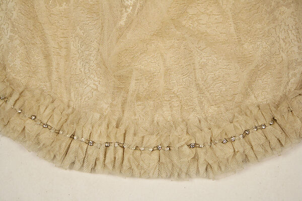 Evening dress, House of Worth (French, 1858–1956), silk, French