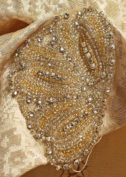 Evening dress, House of Worth (French, 1858–1956), silk, French