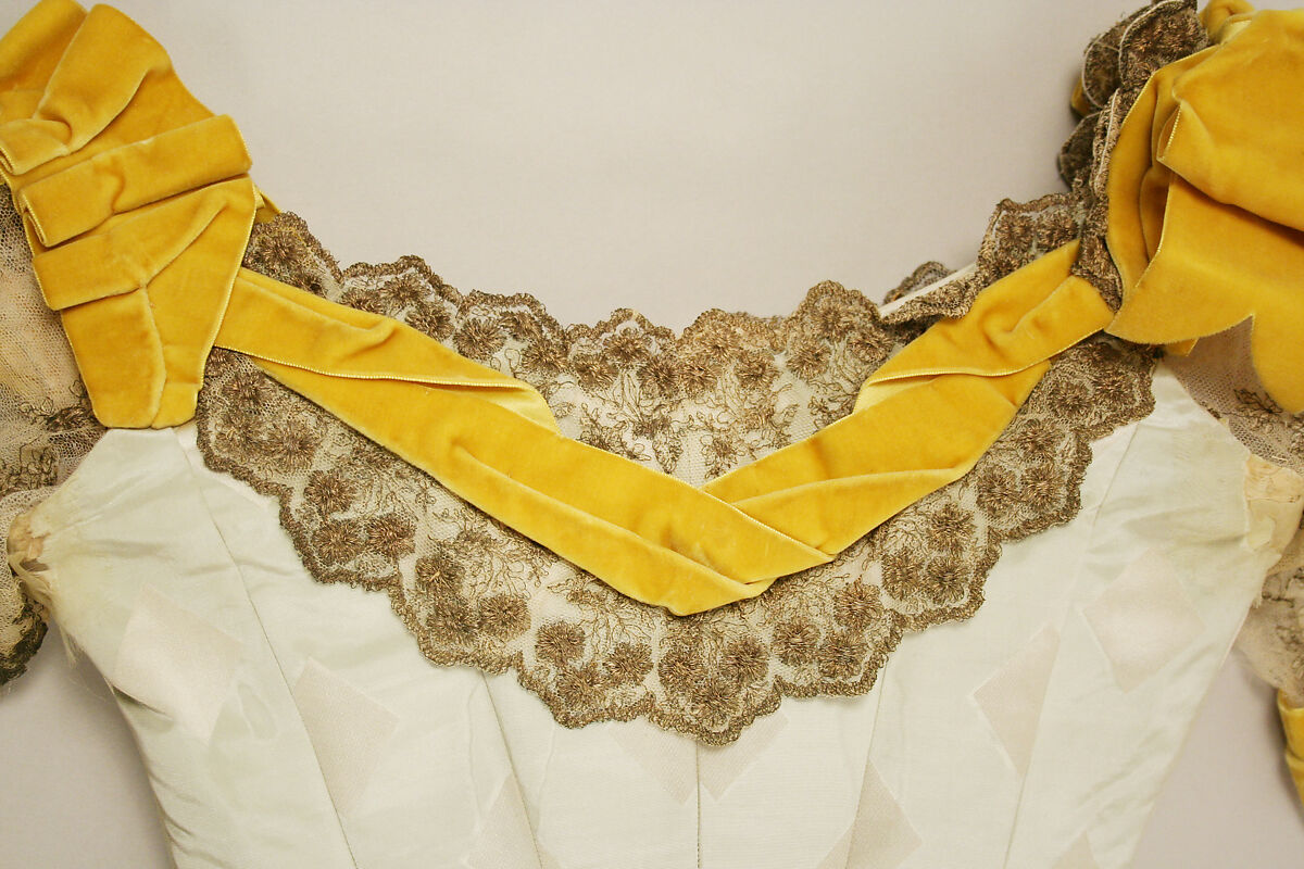 Ball gown, Maison Pingat (French), silk, cotton, French