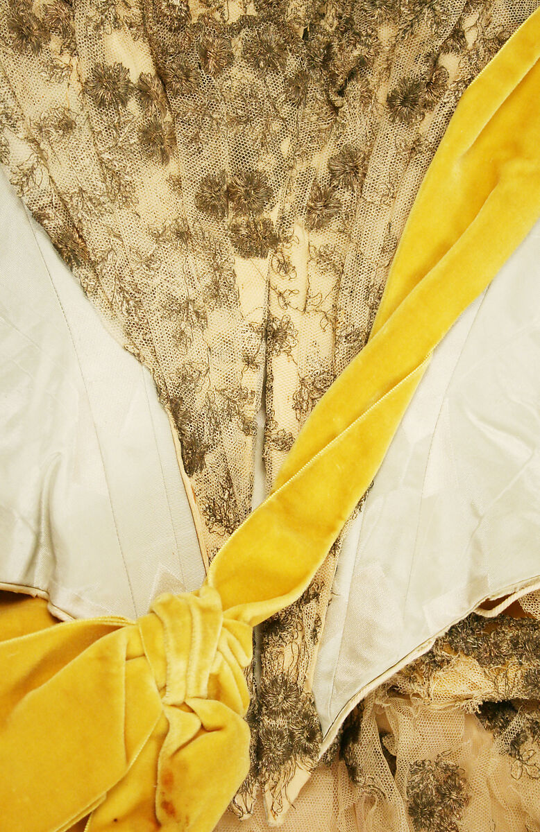 Ball gown, Maison Pingat (French), silk, cotton, French