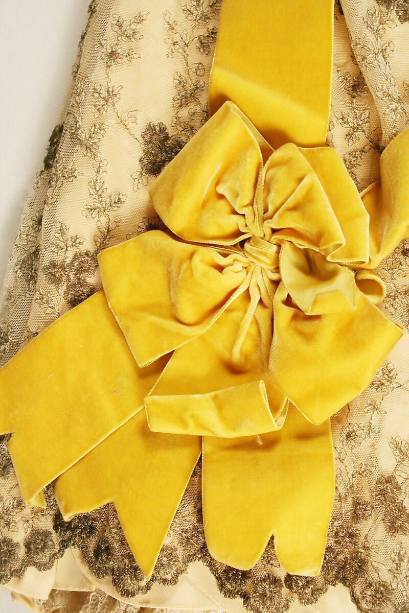 Ball gown, Maison Pingat (French), silk, cotton, French