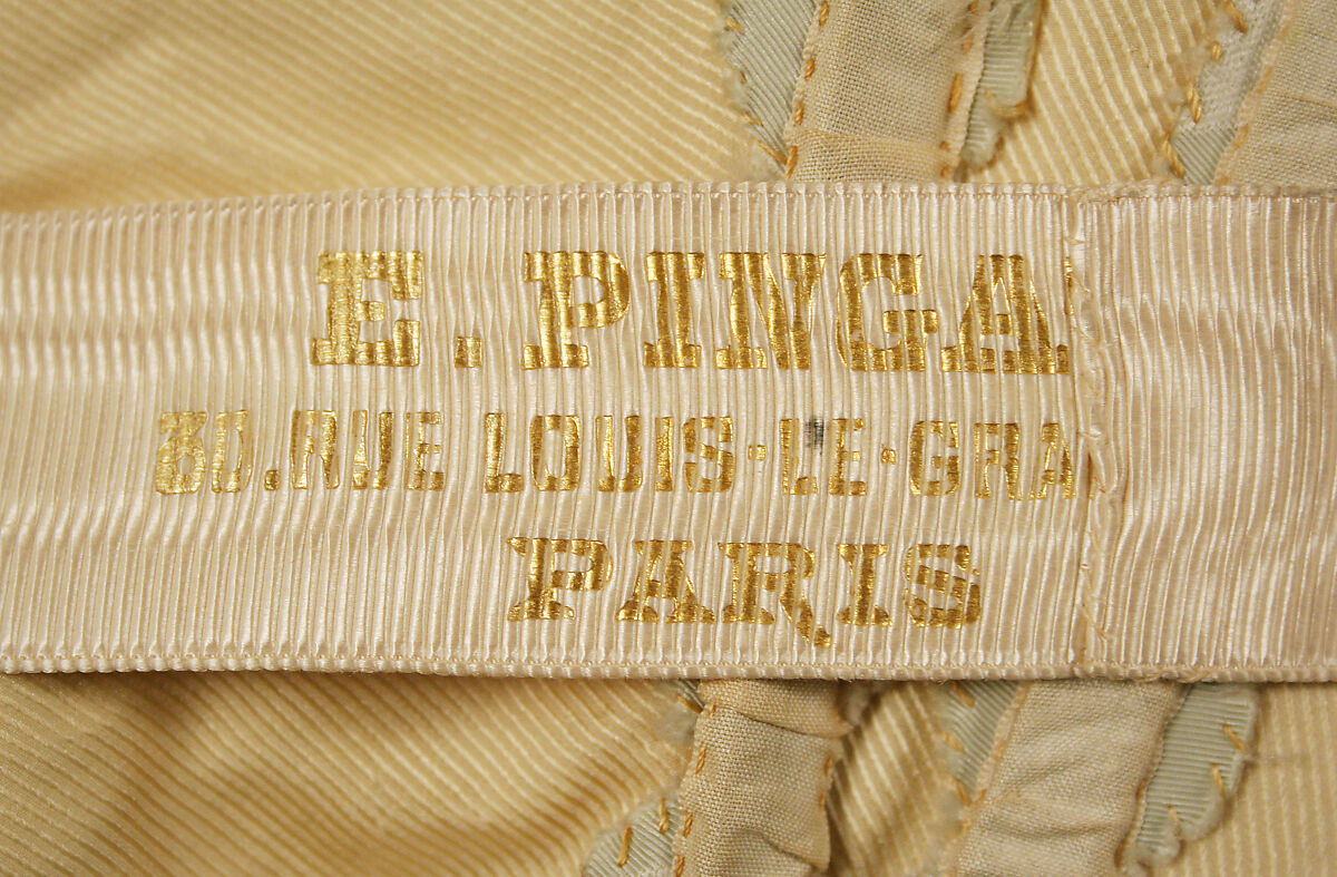 Ball gown, Maison Pingat (French), silk, cotton, French