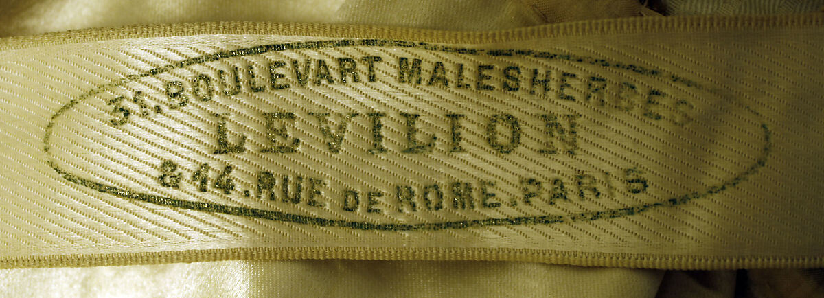 Ball gown, silk, glass, French