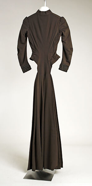 Ensemble, Redfern (1847–1940), wool, silk, cotton, metallic thread, French