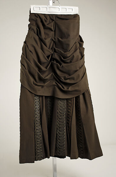 Ensemble, Redfern (1847–1940), wool, silk, cotton, metallic thread, French