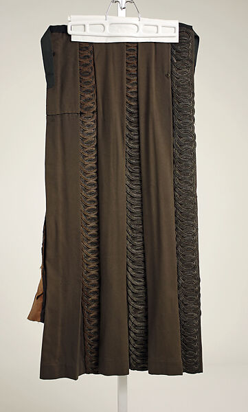 Ensemble, Redfern (1847–1940), wool, silk, cotton, metallic thread, French