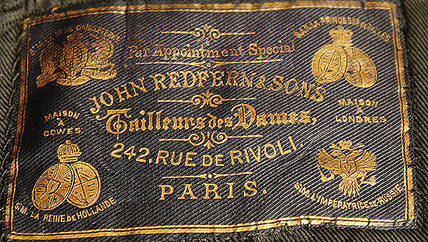 Ensemble, Redfern (1847–1940), wool, silk, cotton, metallic thread, French