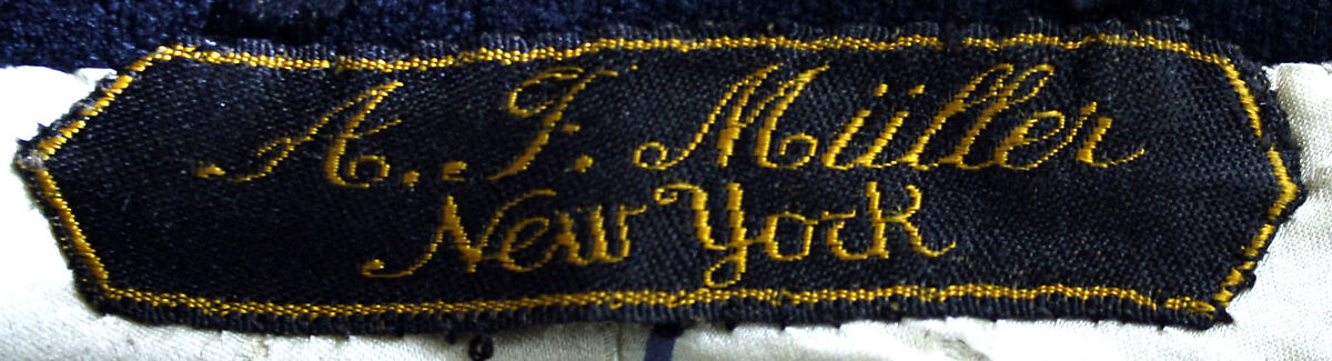 Riding habit, A. F. Müller, wool, American