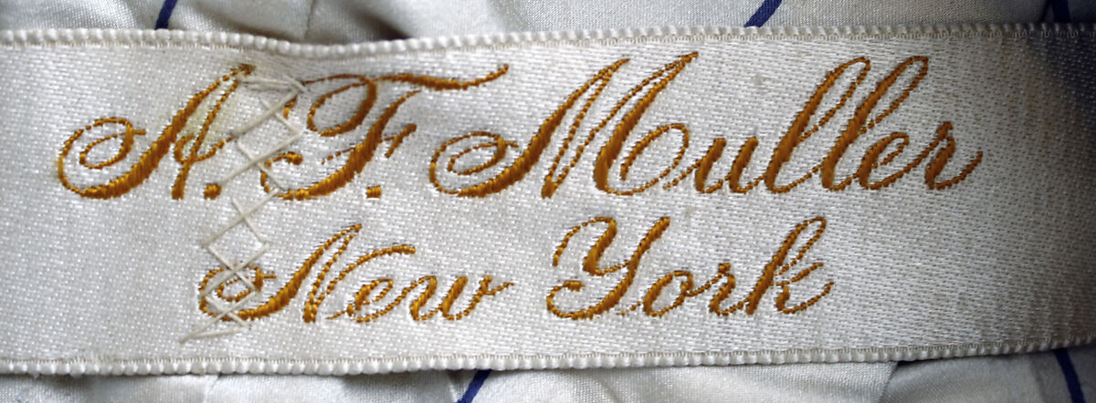 Riding habit, A. F. Müller, wool, American