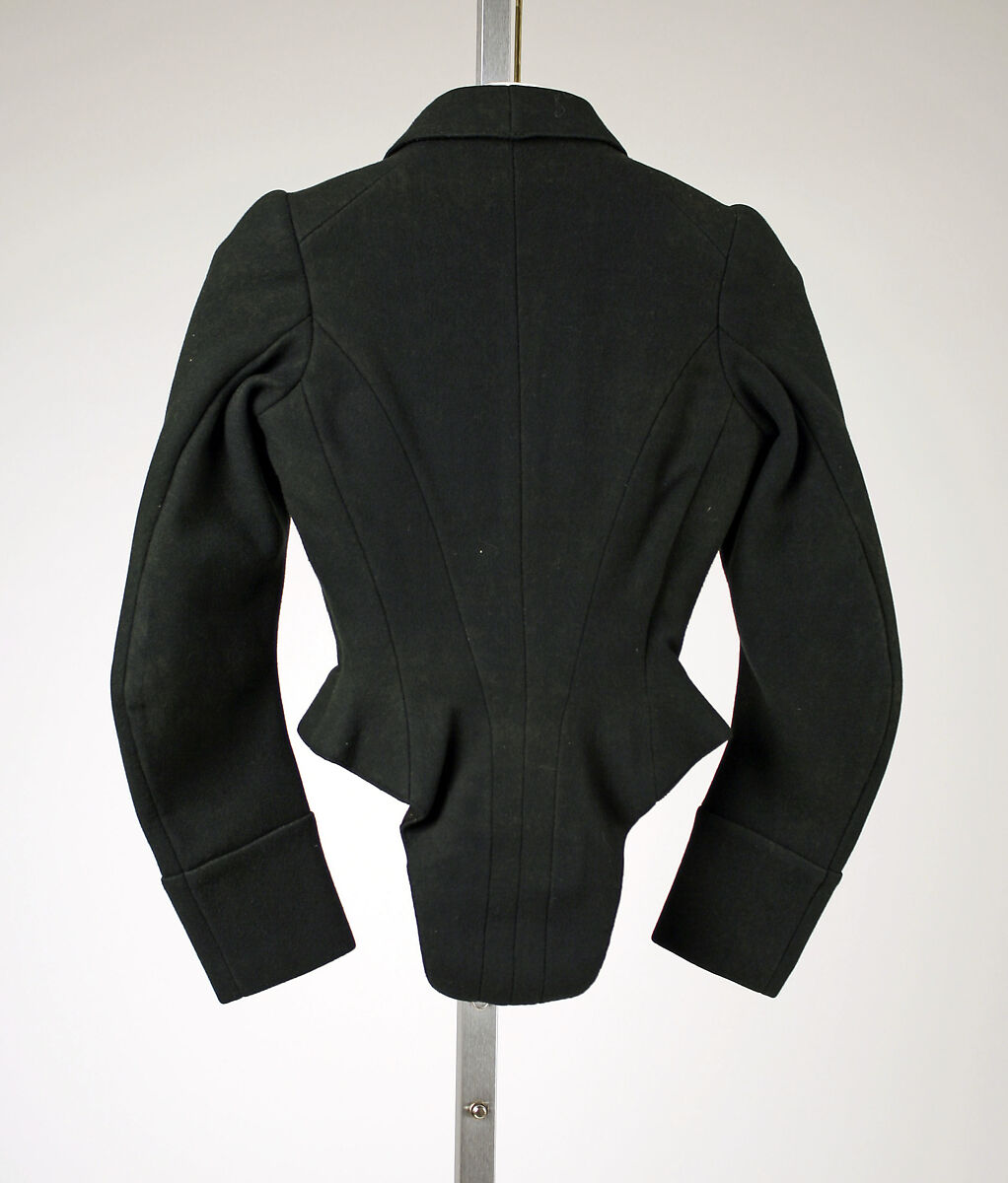 Riding habit, wool, British