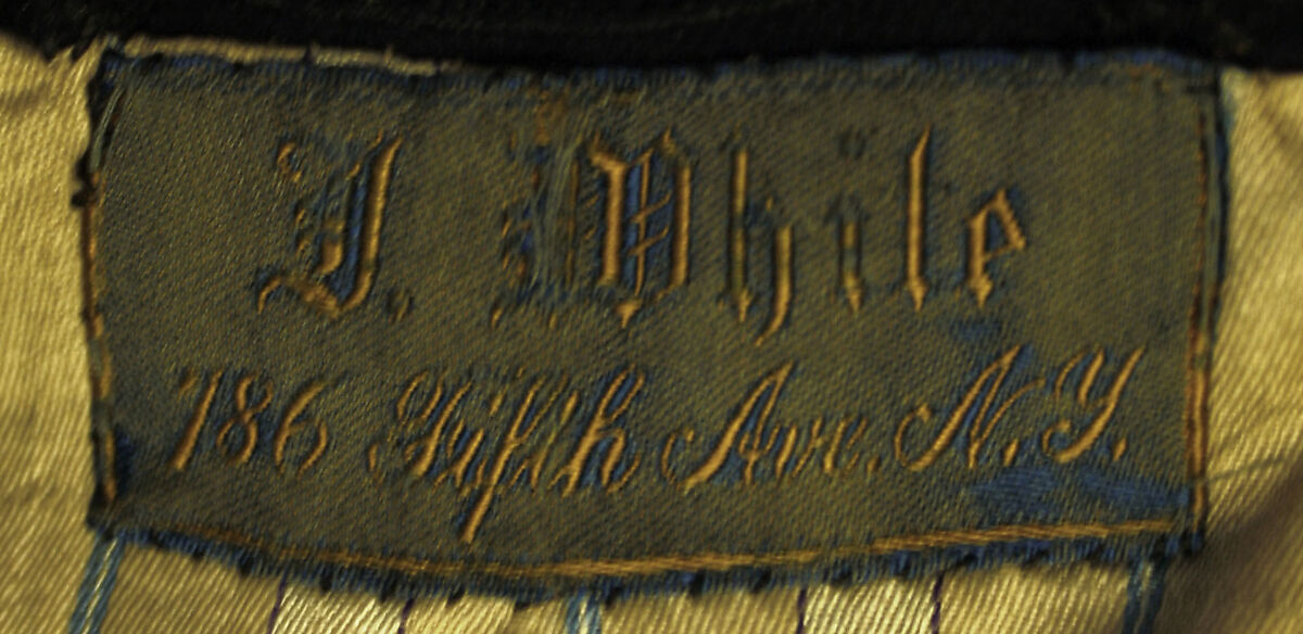 Riding habit, wool, British