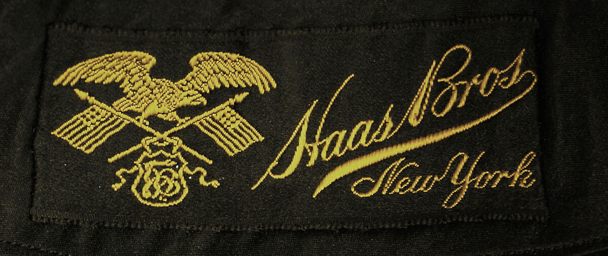 Jacket, Haas Brothers Importers, wool, American