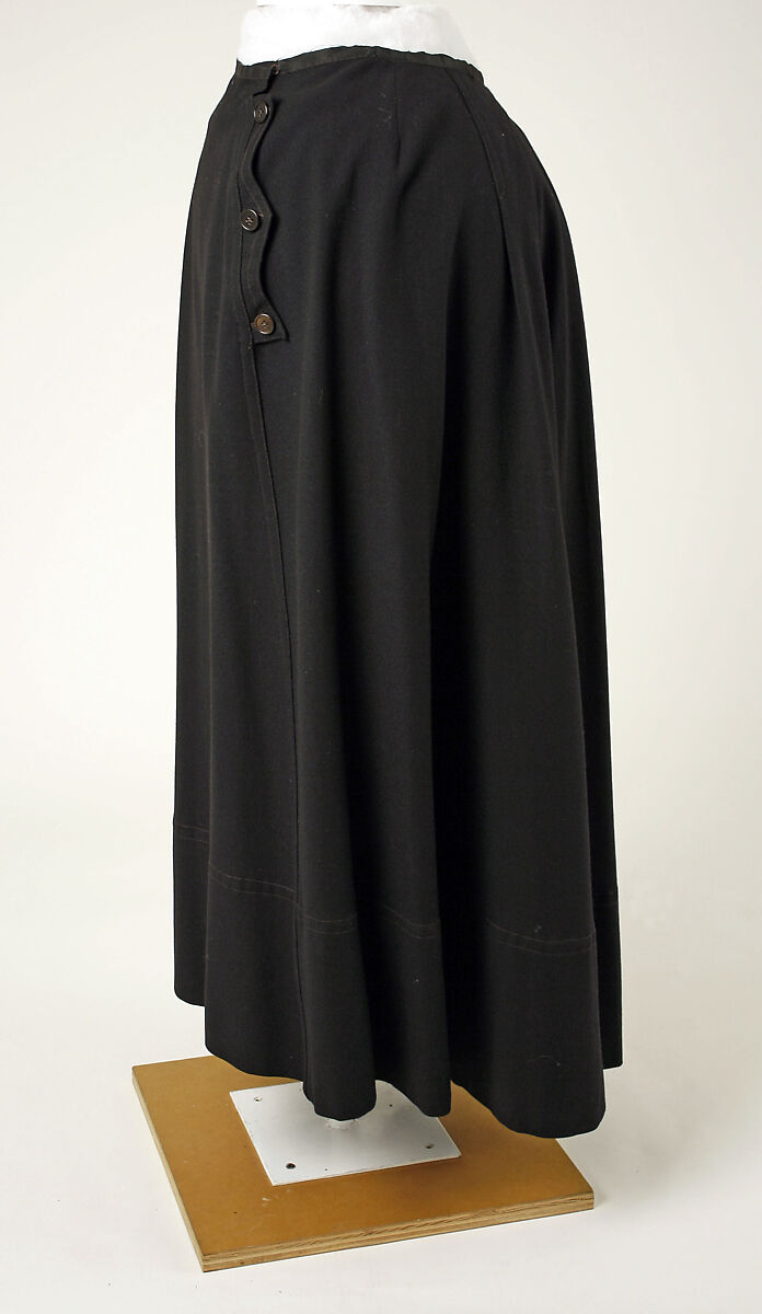 Cycling skirt, wool, American or European