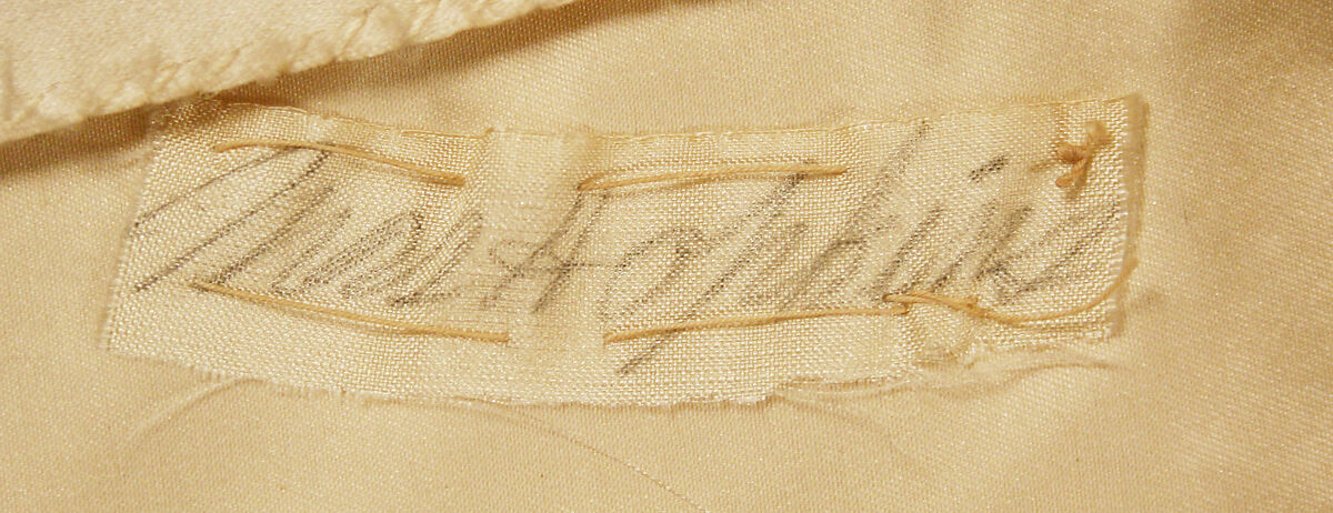 Evening dress, jet, American