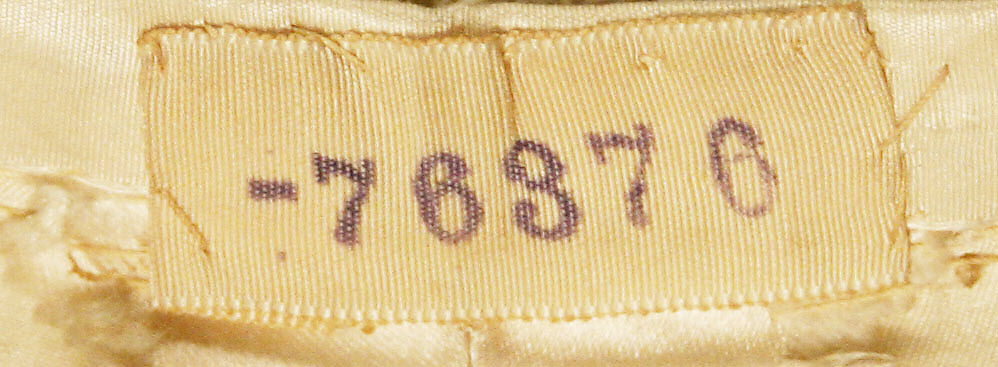 Evening dress, jet, American
