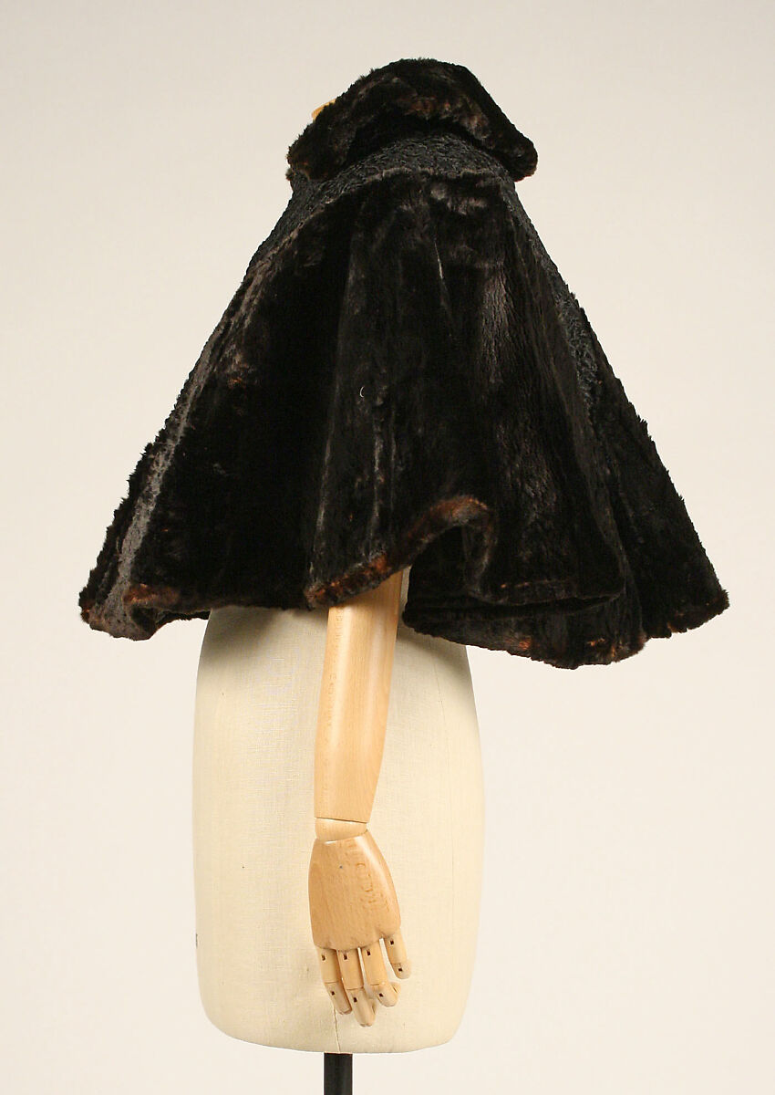 Cape, sealskin, lambswool, American