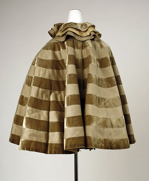 Cape, Beer (French, ca. 1890–1928), wool, silk, French