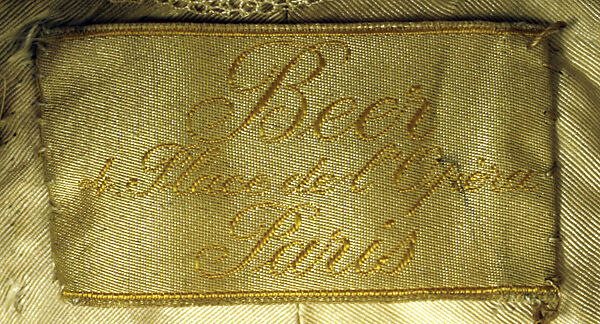 Cape, Beer (French, ca. 1890–1928), wool, silk, French