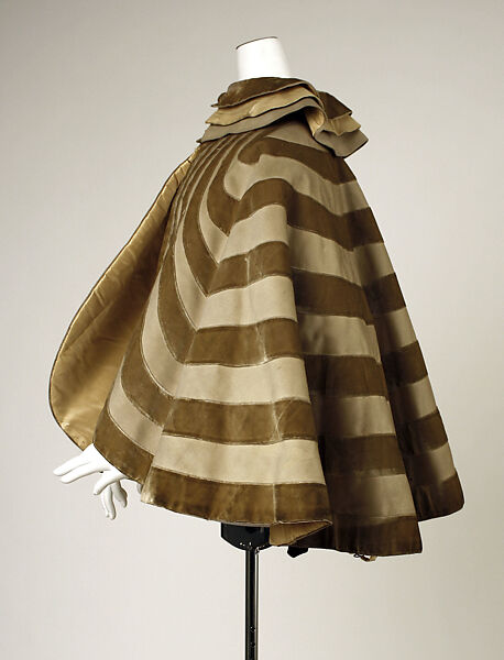 Cape, Beer (French, ca. 1890–1928), wool, silk, French