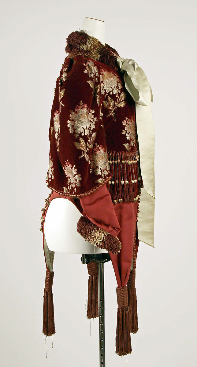 Jacket, silk, American
