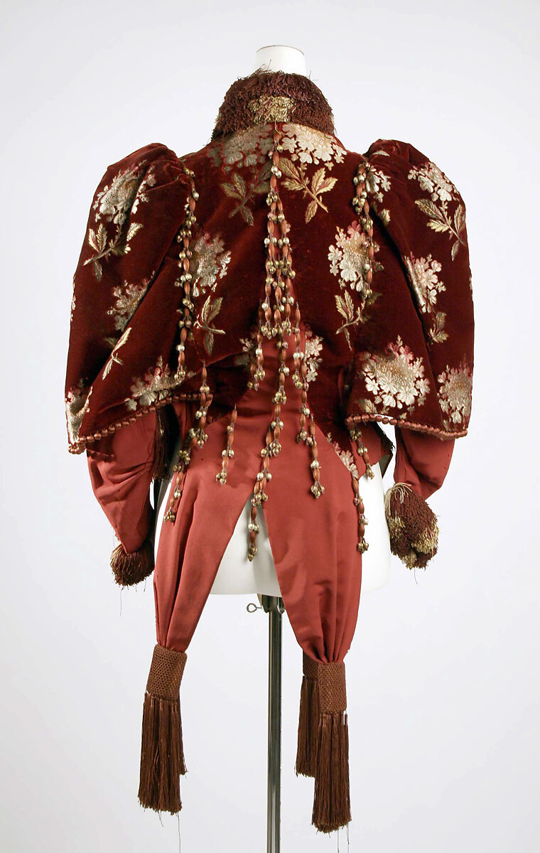 Jacket, silk, American