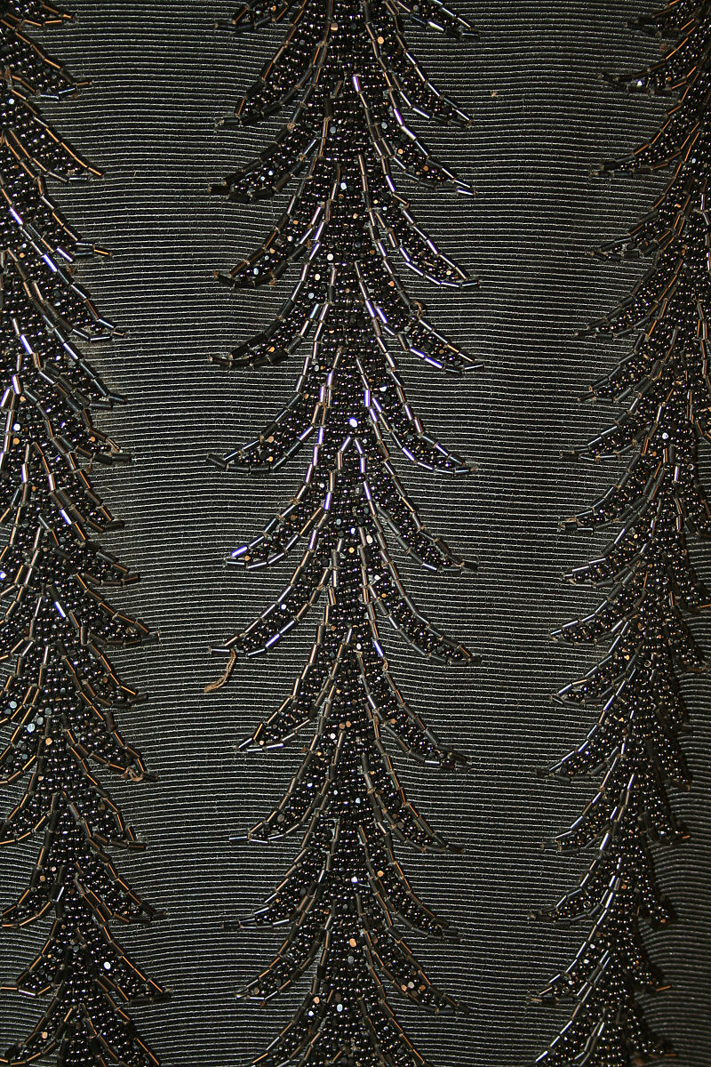 Cape, Maison Pingat (French), silk, jet, French