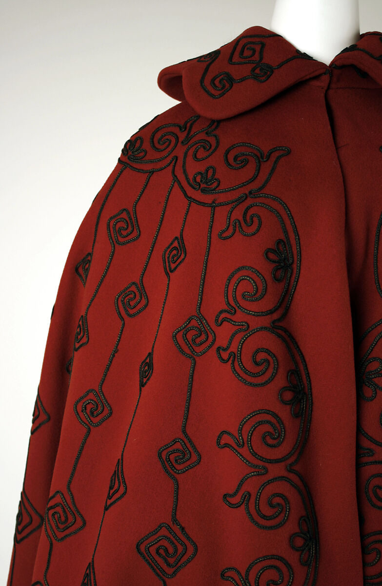 Cape, wool, silk, American