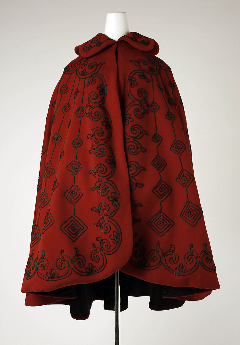 Cape, wool, silk, American 