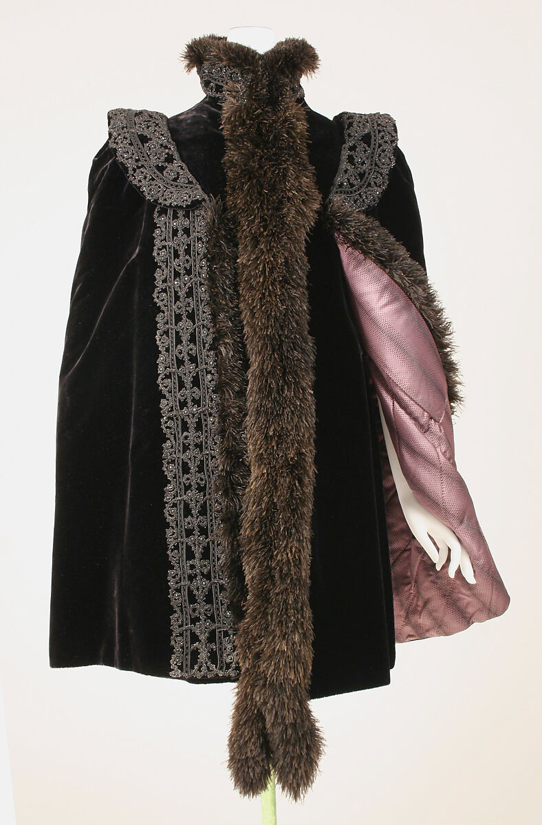 Cape, Maison Pingat (French), silk, French