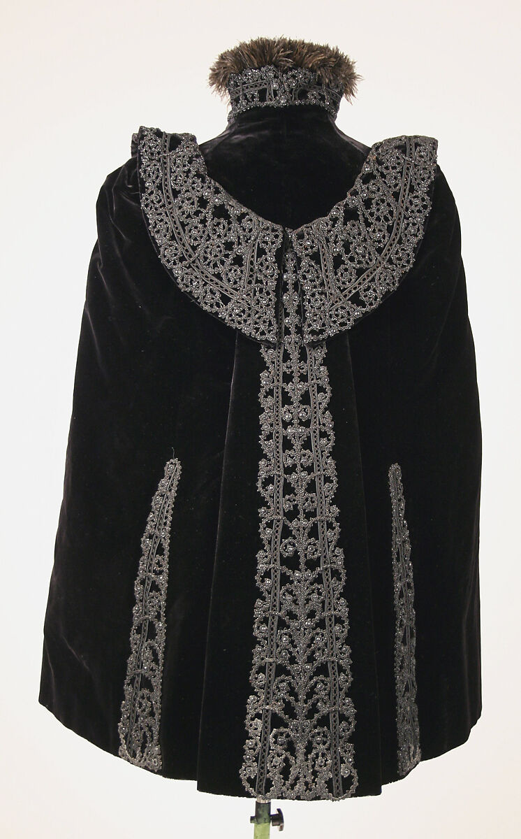 Cape, Maison Pingat (French), silk, French