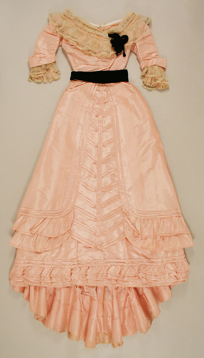 Dress, Jeanne Hallée (French, 1870–1924), silk, French 