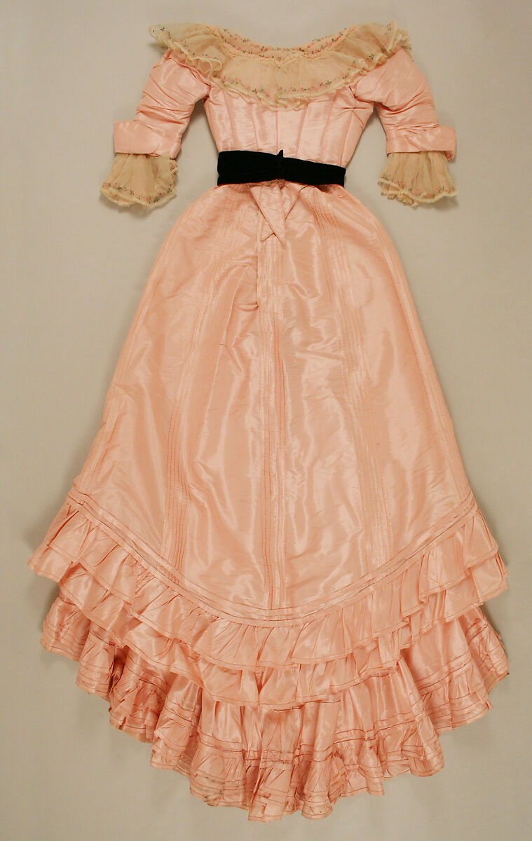 Dress, Jeanne Hallée (French, 1870–1924), silk, French