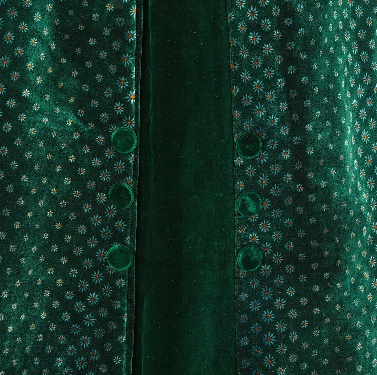 Walking dress, Madeleine Laferrière (French, 1847–1912), silk, cotton, French