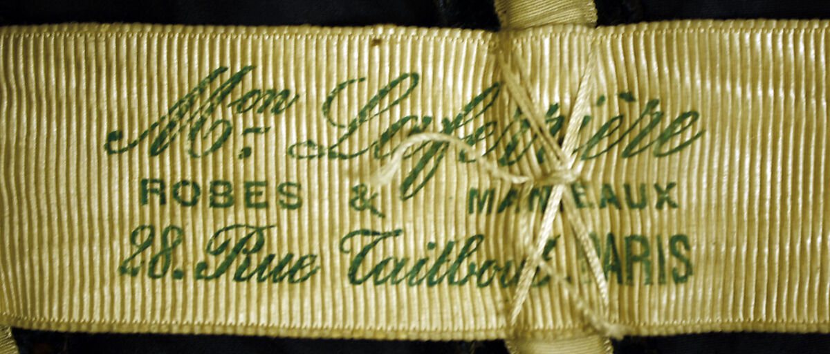 Walking dress, Madeleine Laferrière (French, 1847–1912), silk, cotton, French