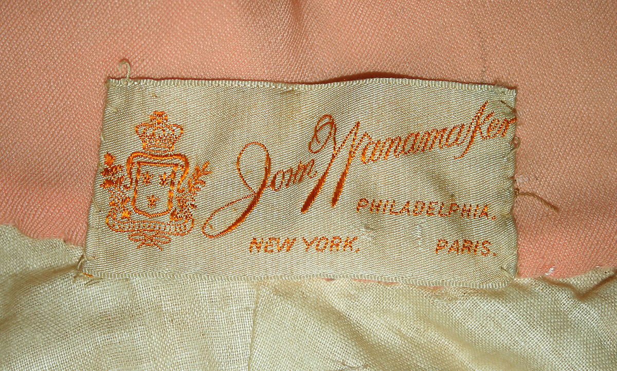 Dressing gown, Wanamaker's (American), wool, silk, American