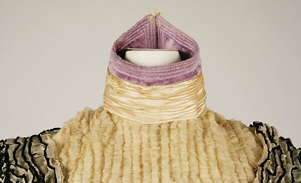 Afternoon dress, silk, American