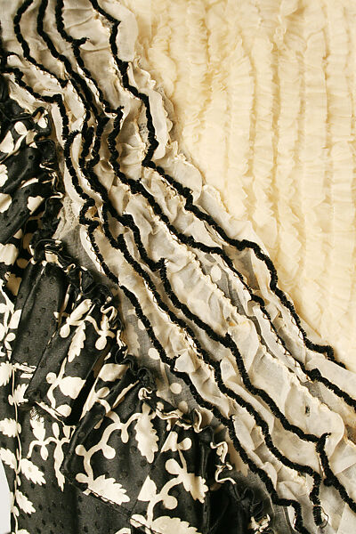 Afternoon dress, silk, American