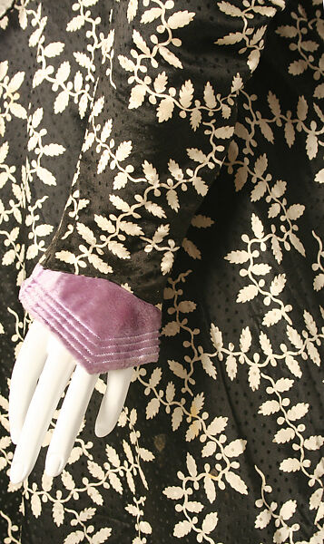 Afternoon dress, silk, American