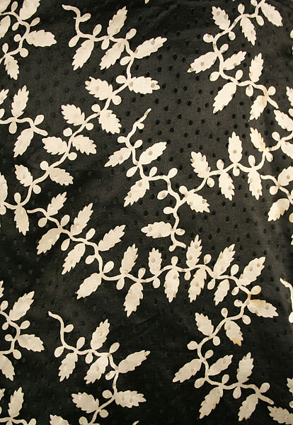 Afternoon dress, silk, American