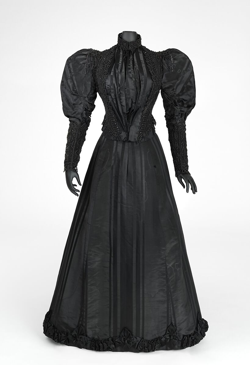 Dress, Maison Pingat (French), silk, French 