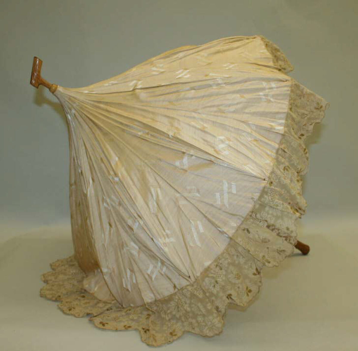 Parasol, silk, American 