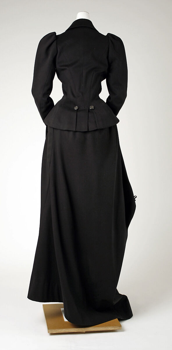 Riding habit, (a, b) Everall Brothers, wool, American