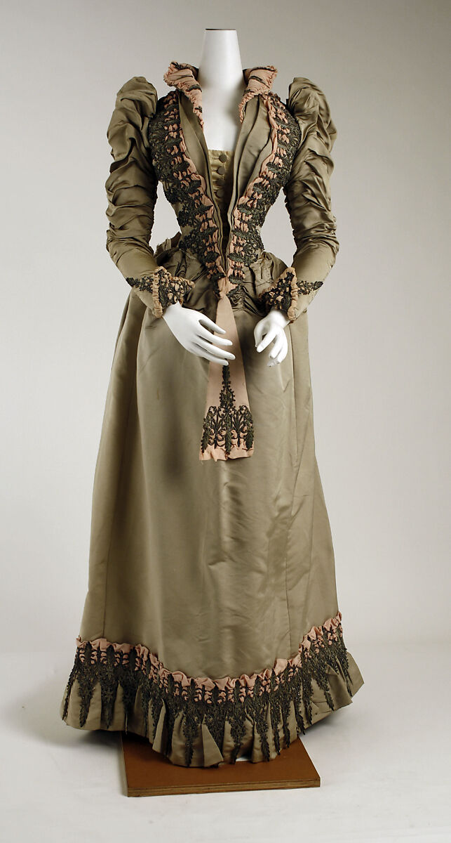 Ensemble, Duval &amp; Eagan, Robes (American), (a, b) silk, beads, metal, American 