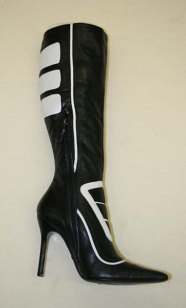 Boots, Dolce &amp; Gabbana (Italian, founded 1985), a,b) leather, Italian 