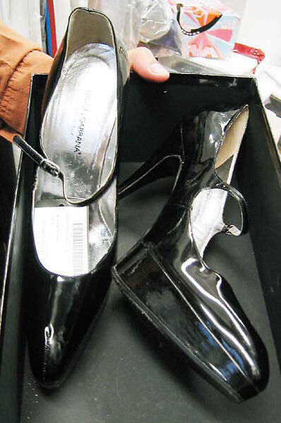 Shoes, Dolce &amp; Gabbana (Italian, founded 1985), leather, plastic (vinyl), Italian