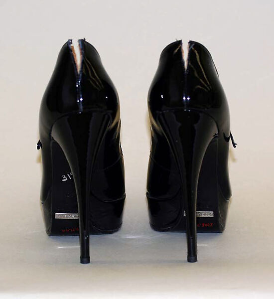 Shoes, Dolce &amp; Gabbana (Italian, founded 1985), leather, plastic (vinyl), Italian