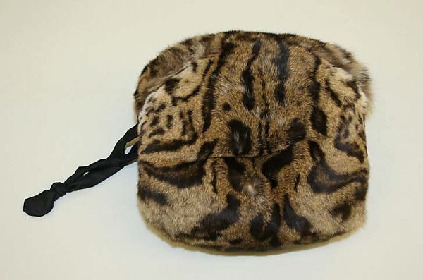 Accessory set, Halston (American, Des Moines, Iowa 1932–1990 San Francisco, California), fur, American