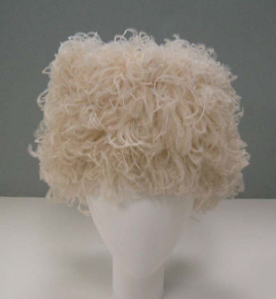 Toque, House of Balenciaga (French, founded 1937), feathers, silk, French