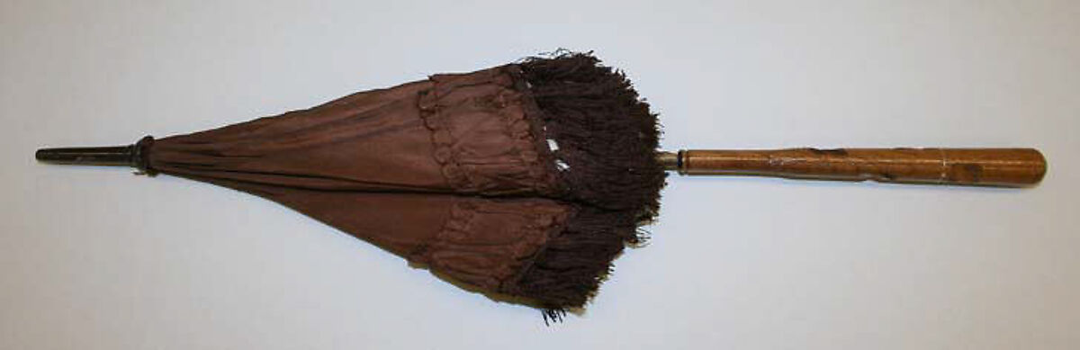 Parasol, silk, American