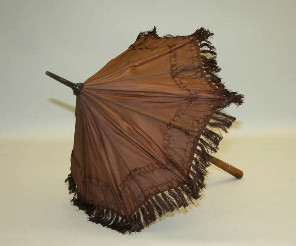 Parasol, silk, American 